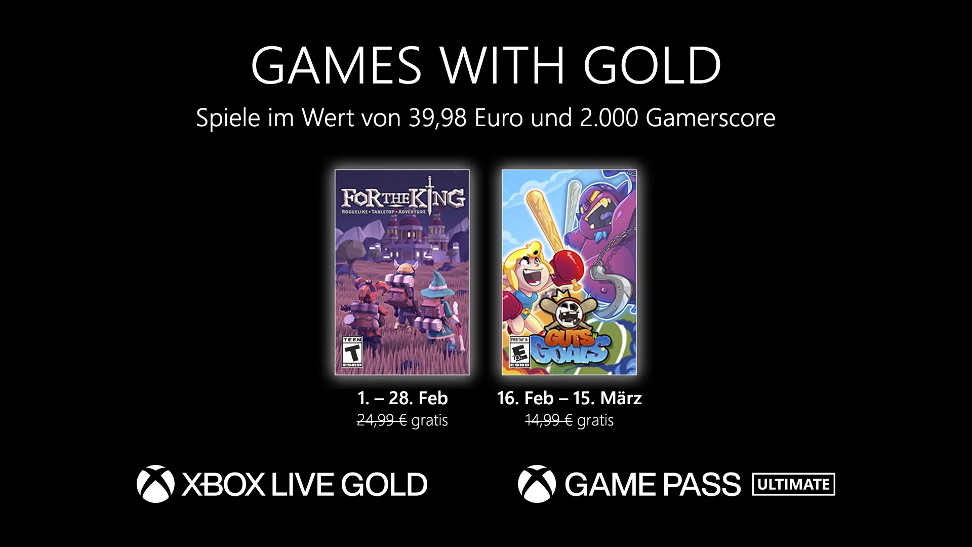 Games with Gold: Die Spiele im Februar 2023 Heropic