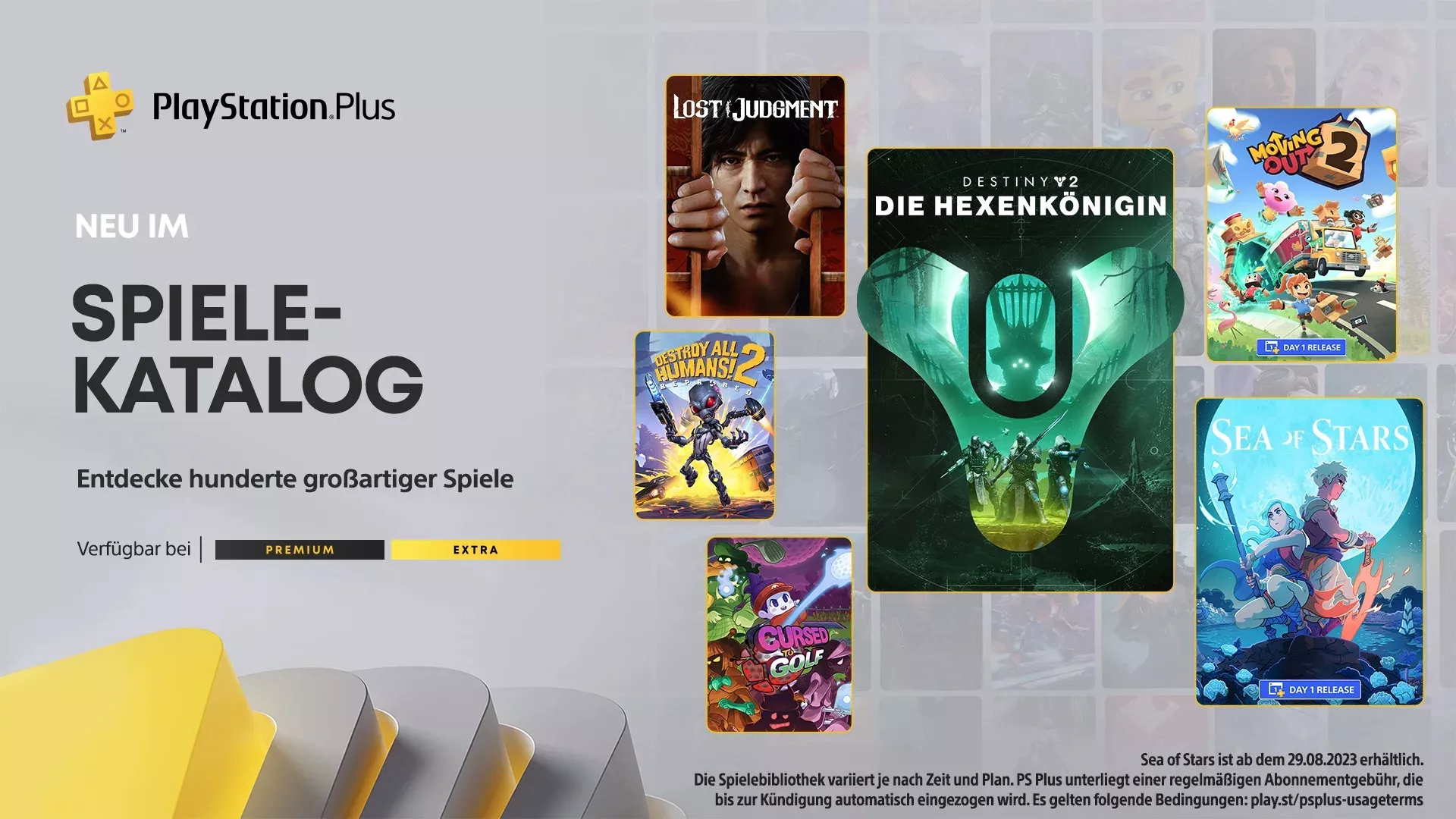 PlayStation Plus-Spielekatalog: Die neuen Titel im August 2023 Heropic