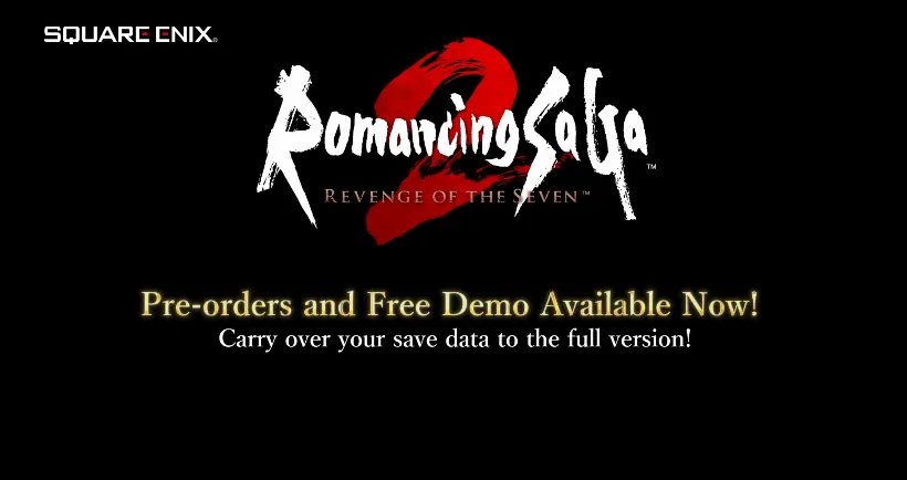 Demo zu Romancing SaGa 2: Revenge of the Seven ab sofort verfügbar