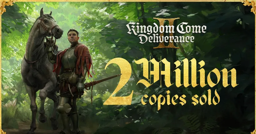 Kingdom Come Deliverance II konnte sich über zwei Millionen mal verkaufen