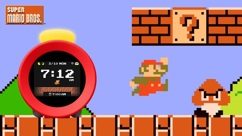 Nintendo Sound Clock: Alarmo erhält Szenen zu Super Mario Bros. (NES)